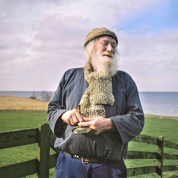 Portret van Reid op de Hylperdyk