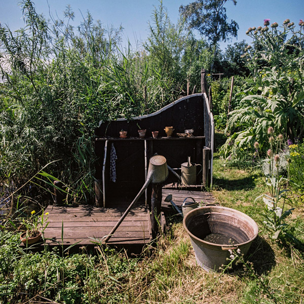 De moestuin spoelhoek